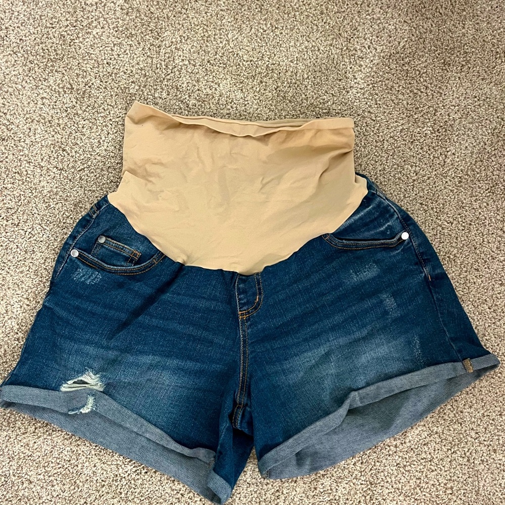 Maternity Jean shorts